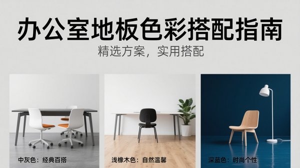 辦公室裝修地板選什么顏色好？掌握這些技巧不踩坑